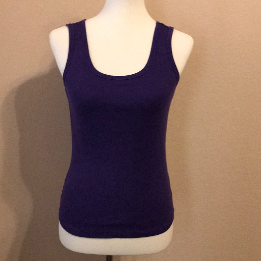 Purple tank top NWOT